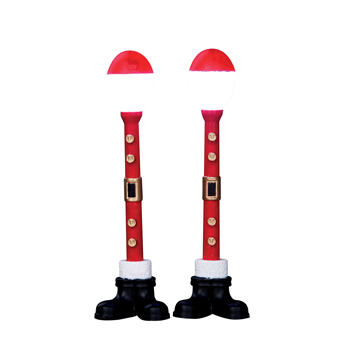 Santa Street Lamp