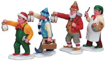 Time To Make The Toys, Set Of 4