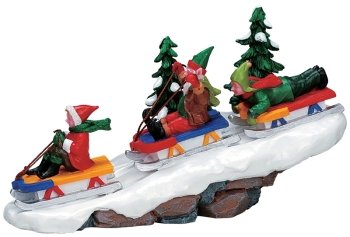 Elf Sledding Party