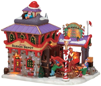 Santa's Sleigh Maintenance Depot